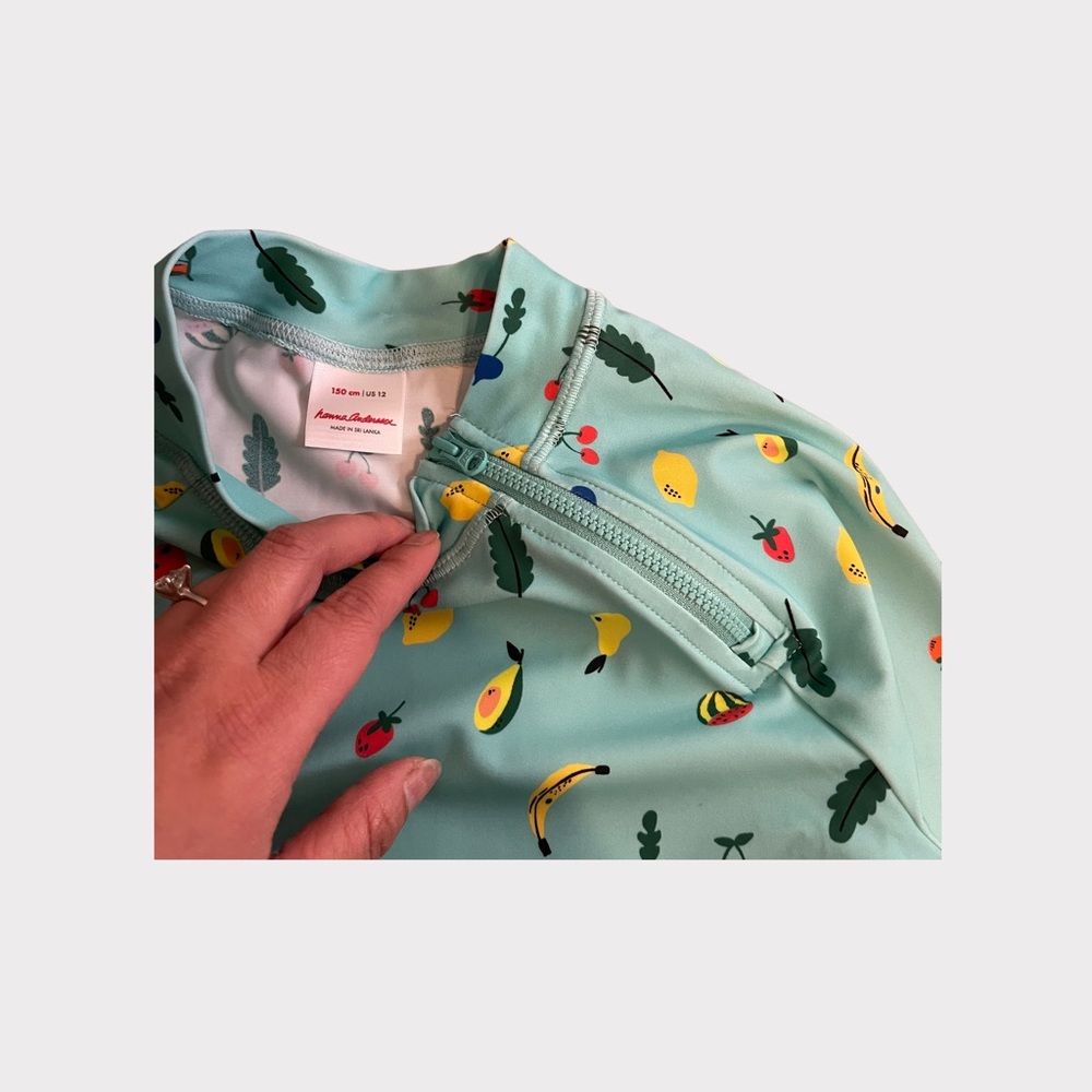 Hanna Andersson Fruit Pattern Rash Guard - Picture 3 of 5